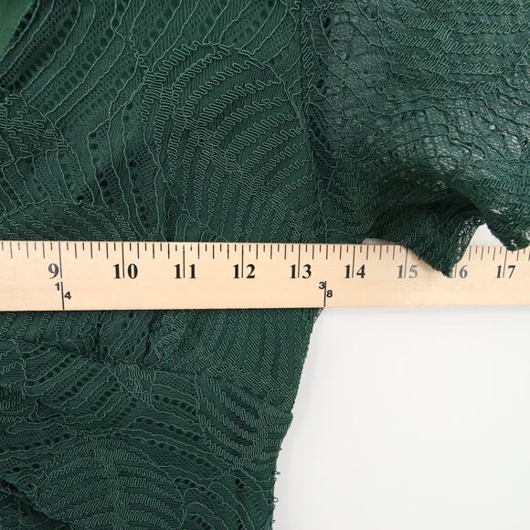 Lulu's Elegant Green Dress - Picture 6 of 10